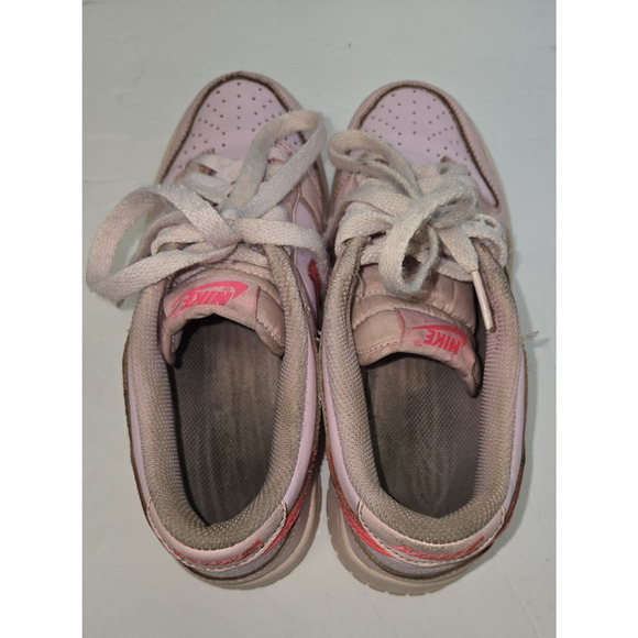 Nike Dunk Low GS "Triple Pink" Colorway Size 5.5Y/7W Authentic DH9765-600 - Picture 6 of 9